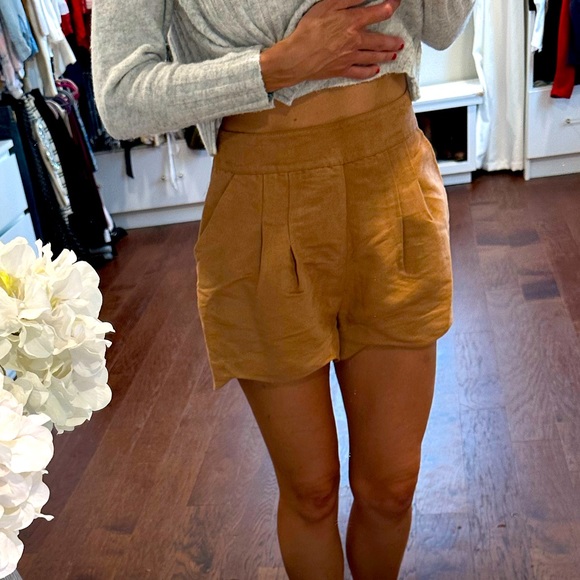 Suede High Waist Shorts for Fall! NWT - Picture 3 of 8